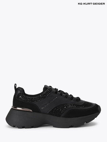 Black - Kg Kurt Geiger Lush Trainers