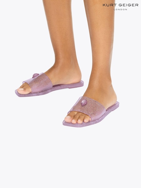 Purple - Kurt Geiger London Maddison Slide Sandals