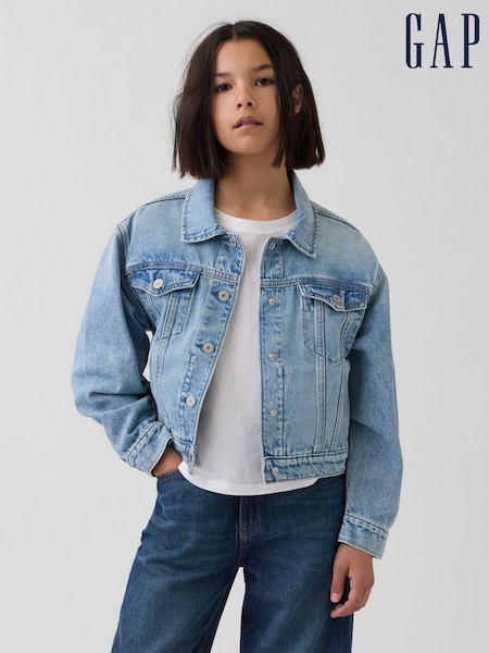 Light Wash - Gap Icon Denim Jacket (4-13yrs)