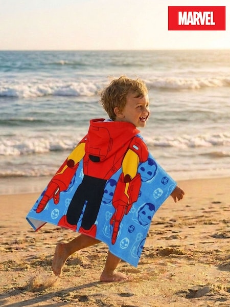 Marvel Iron Man And His Awesome Friends Hooded Towel (wrap) Iron Circuit