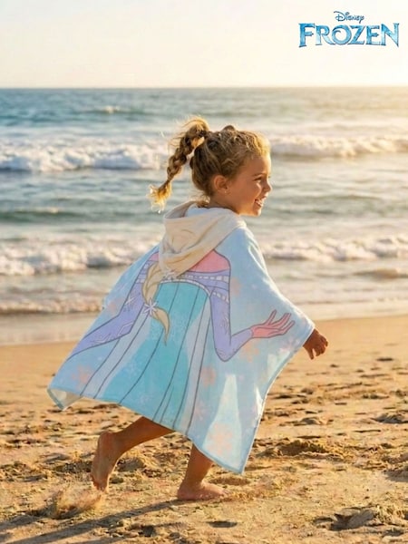 Frozen Disney Hooded Towel (wrap) Snowflake Magic
