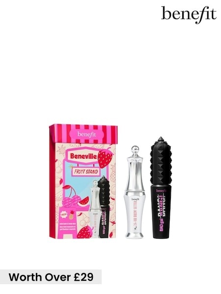 Benefit Beneville Fruit Stand Mini Mascara & Brow Duo Makeup Stocking Filler (worth Over £29)
