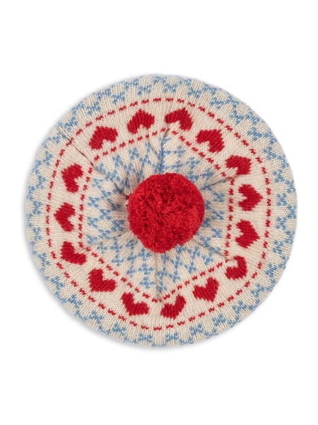 Red - Konges Sløjd Belou Beret Hat