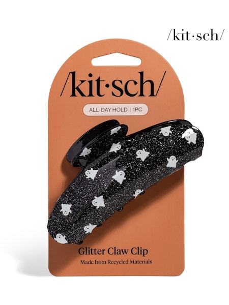 Ghosts - Kitsch Recycled Plastic Glitter Claw Clip
