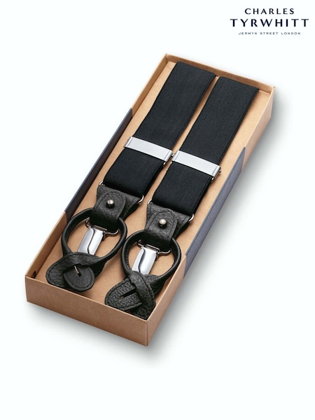 Black - Regular Charles Tyrwhitt Spot Combination Bra
