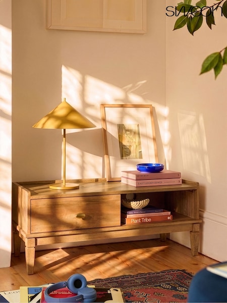 Swoon Canonbury Mango Wood 1 Door Media Unit