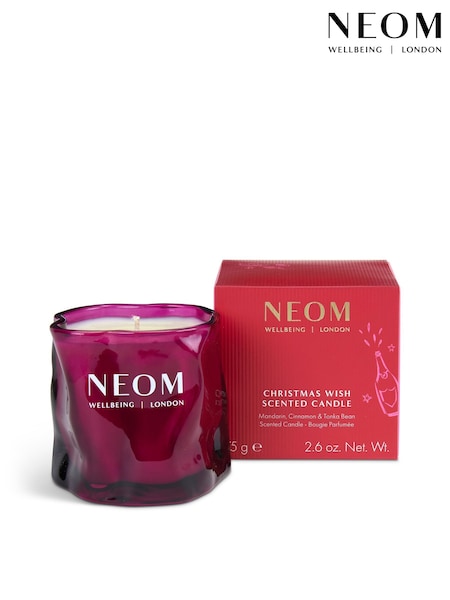 Neom Christmas Wish Travel Candle 75g