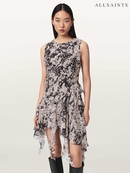 White - Allsaints Angie Dress