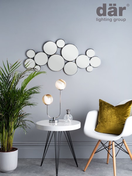 Dar Lighting Cirque Rectangle Mirror (T01444) | £90