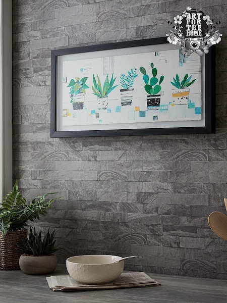 Art For The Home Green House Plant Haven Framed Print (T03218) | £0