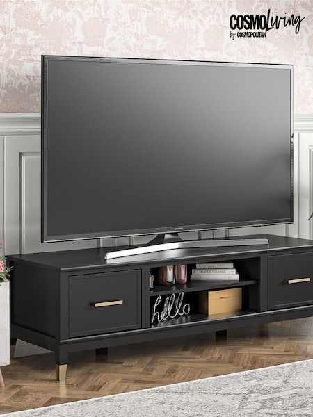 CosmoLiving Black Westerleigh TV Stand (T07314) | £450