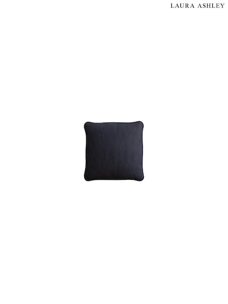 Kingsley Velvet/Midnight Navy Upholstery Cushions By Laura Ashley (T08064) | £55