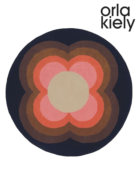 Orla Kiely Pink Sunflower Rug (T09695) | £320 - £580