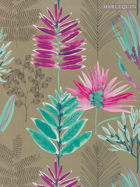 Harlequin Blue Yasuni 10.05M Wallpaper (T09930) | £85