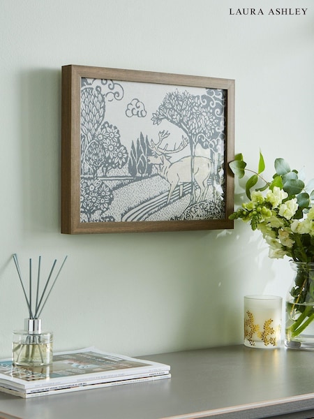 Laura Ashley Natural Trecastle Framed Print (T10010) | £35