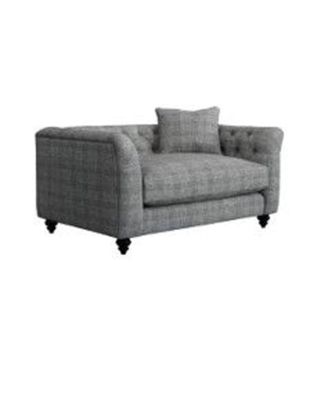 Nevis Flint Check/Grey Thirlmere By Harris Tweed (T10687) | £1,985