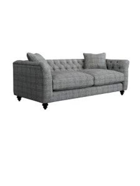 Nevis Flint Check/Grey Thirlmere By Harris Tweed (T10687) | £2,675