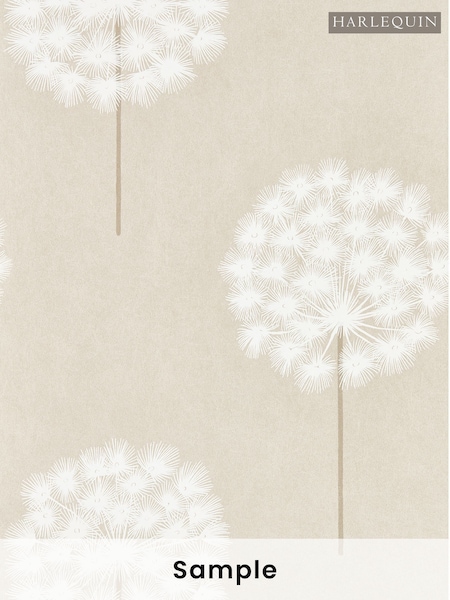 Harlequin White Amity Wallpaper Sample (T10910) | £1