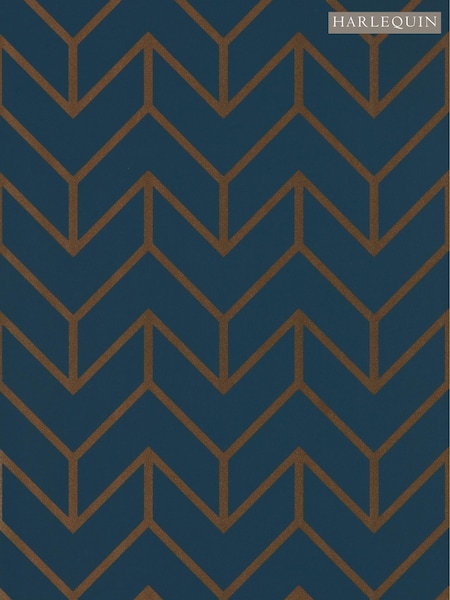 Harlequin Blue Tessellation Wallpaper Sample (T10911) | £1