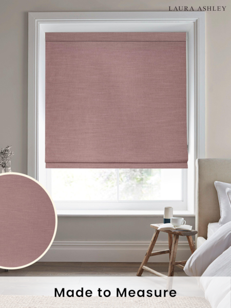 Laura Ashley Purple Swanson Made To Measure Roman Blind (T16630) | £84