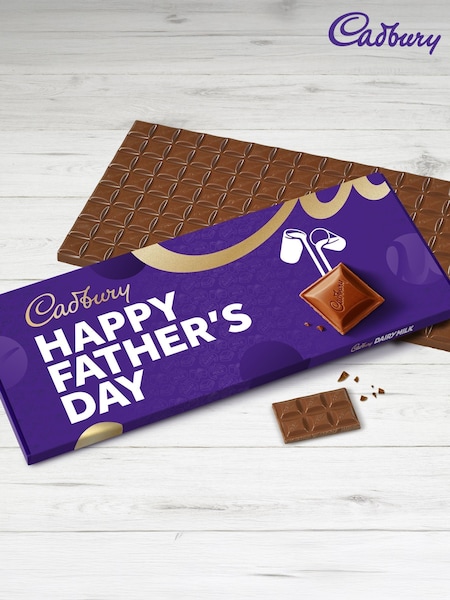 Cadbury Happy Father's Day Dairy Milk Giant Chocolate Bar 850g (T19270) | £20