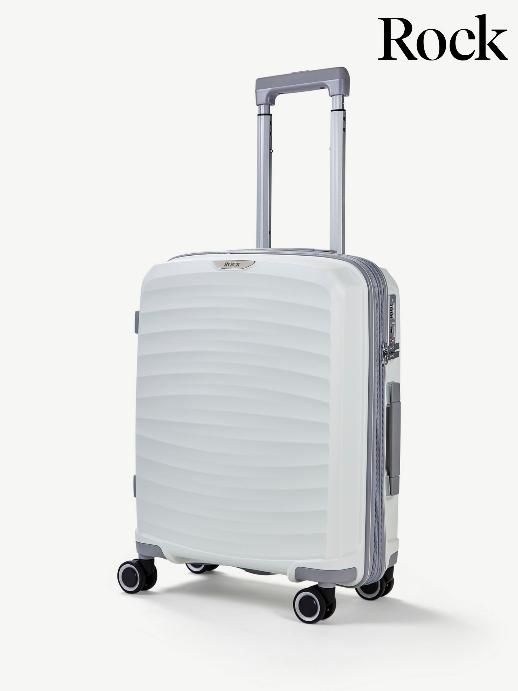 White cabin luggage best sale