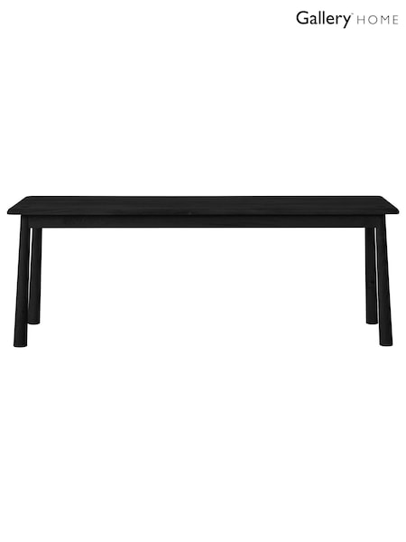 Gallery Home Black Virginia Dining Bench (T21346) | £246