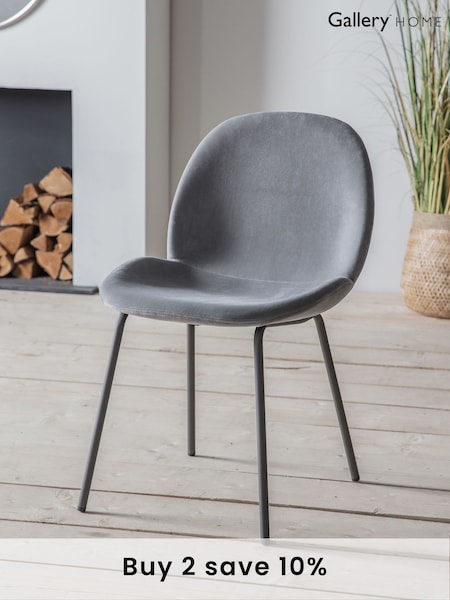 Gallery Home Light Grey Shayla Dining Chair (T21358) | £255