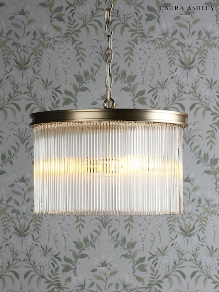Laura Ashley Gold Manon Chandelier Light (T26942) | £245