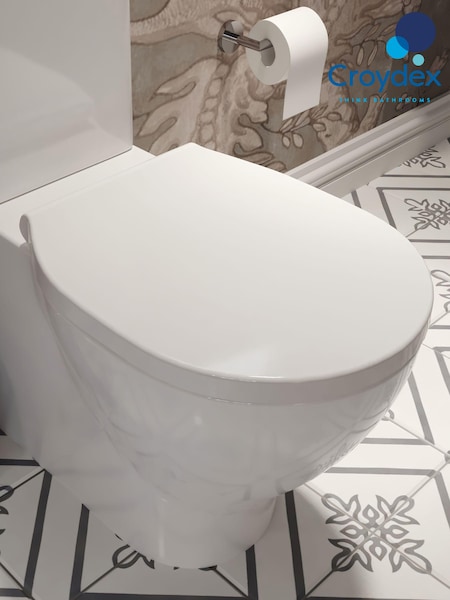 CROYDEX White Bolsena Toilet Seat (T28313) | £83