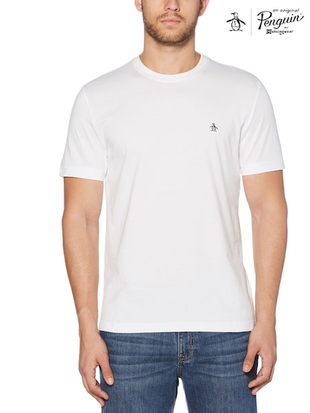 Original Penguin Pin Point 100% Cotton Logo T-Shirt (T28580) | £30