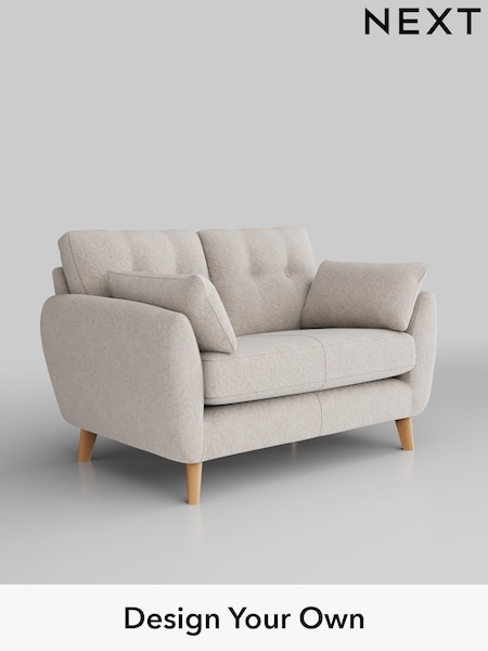 Chunky Chenille/Oyster Wilson Buttoned Back (T29259) | £850