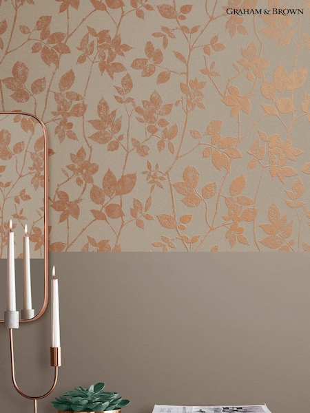 Graham & Brown Natural Luna 10M Wallpaper (T30626) | £80