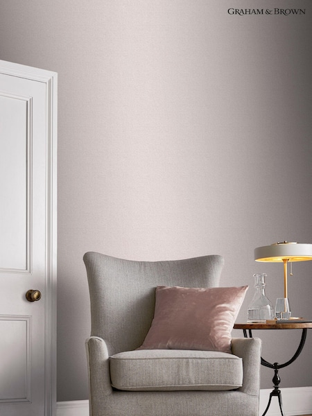 Graham & Brown Pink Lagom 10M Wallpaper (T30686) | £65