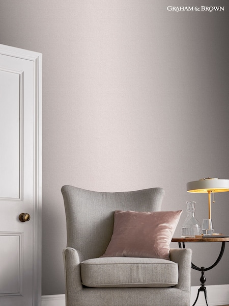 Graham & Brown Pink Lagom Texture Wallpaper Sample (T30700) | £1