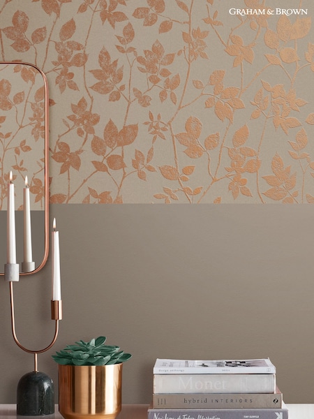 Graham & Brown Natural Luna Wallpaper Sample (T30719) | £1