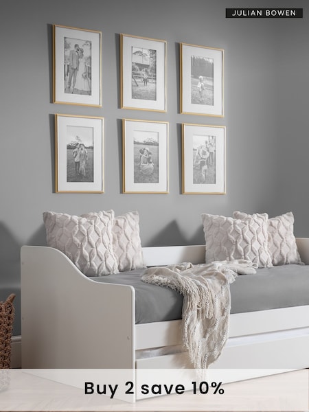 Julian Bowen White Elba Single Daybed (T31138) | £310