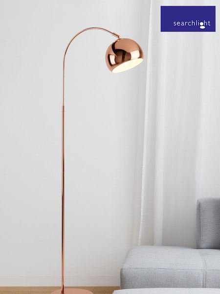 Searchlight Madden Copper Arch Floor Lamp (T36126) | £60