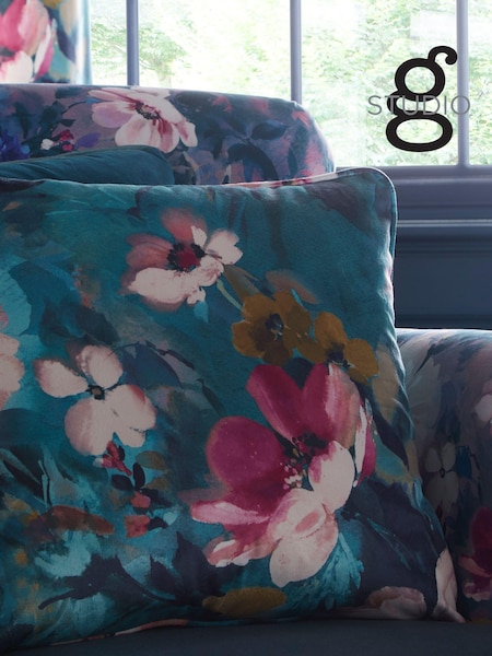 Studio G Green Bouquet Cushion (T36975) | £30