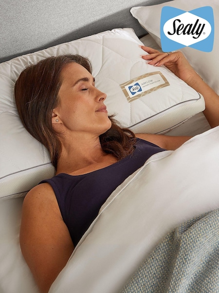 Sealy Airflow Memory Foam 100% Cotton Pillow (T39442) | £42
