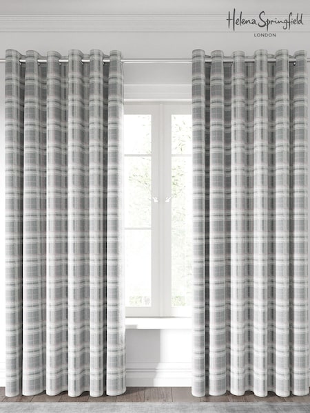 Helena Springfield Grey Harriet Curtains (T40693) | £73 - £125