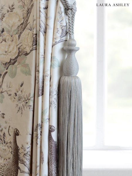 Laura Ashley Silver Lucinda Curtain Tieback (T42208) | £20