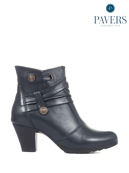 Pavers Ladies	Leather Ankle Boots (T43983) | £60