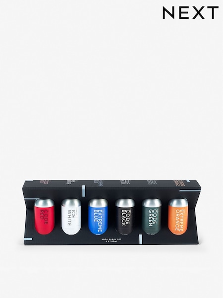 Set of 6 Fragranced 100ml Body Sprays Gift Set (T44972) | £20