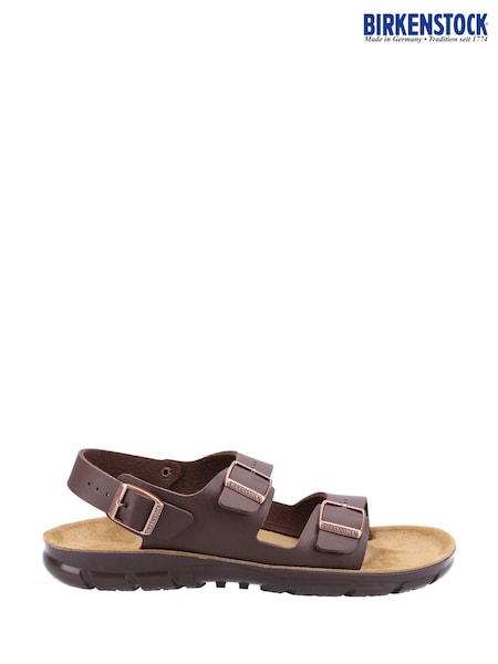 Birkenstock Brown Kano Birko Flor Sandals (T45746) | £92