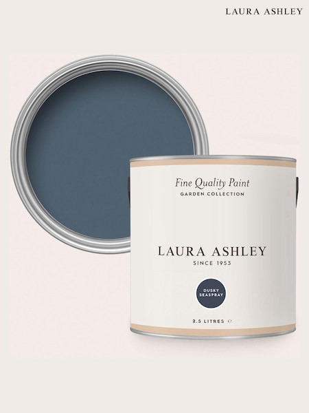 Laura Ashley Dusky Seaspray Blue Garden 2.5Lt Paint (T46525) | £40