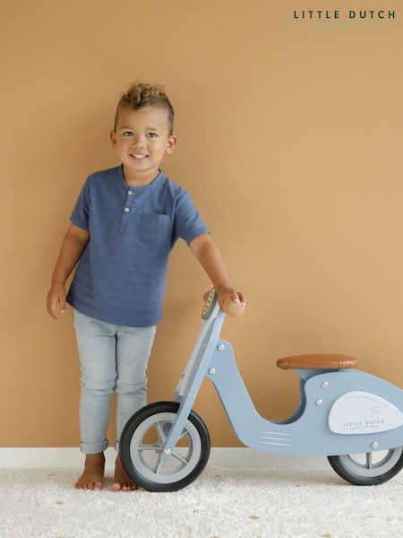 Little Dutch Blue Balance Bike (T48199) | £92
