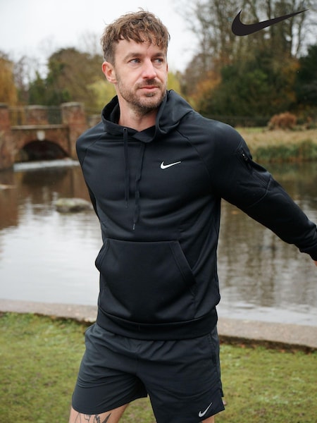 Nike Black Therma-FIT Pullover Training Hoodie (T49278) | £65