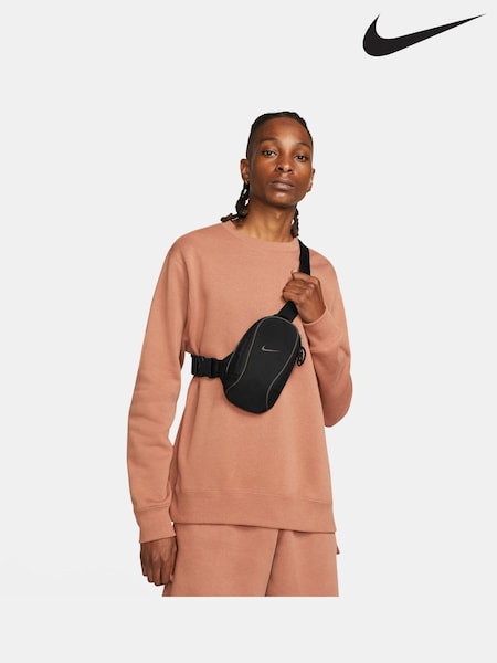 Nike Black Sportswear Essentials Crossbody Bag (1L) (T50349) | £25