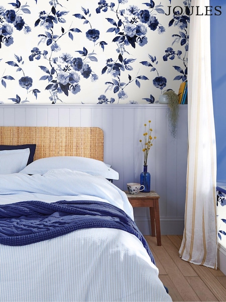 Joules Creme Boho Bloom Wallpaper (T50486) | £1